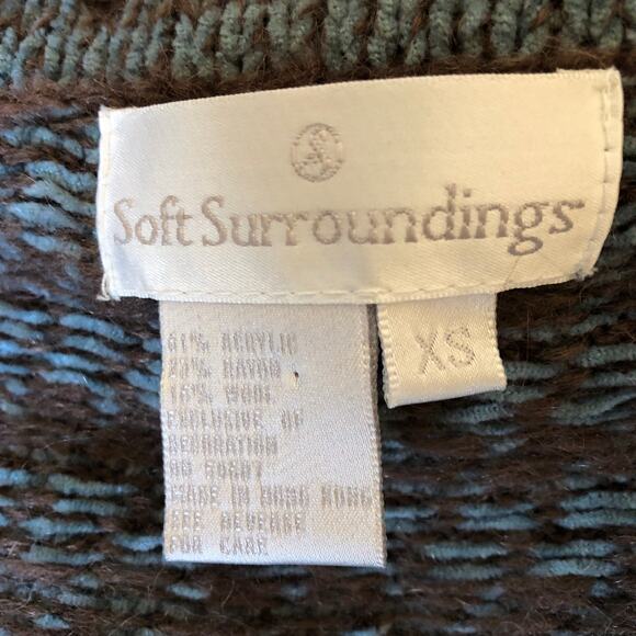 Soft Surroundings Cardigan Wool Blend Size XS - Picture 7 of 7